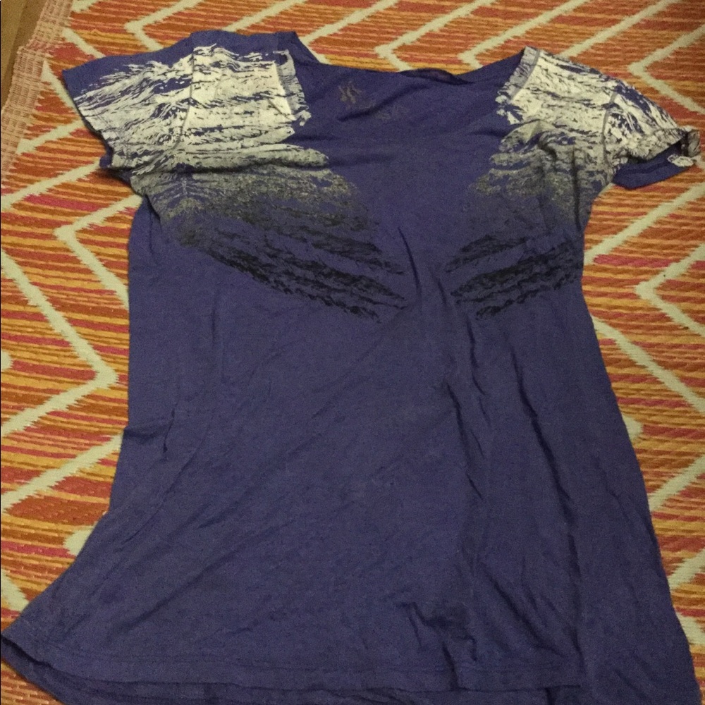 Purple t-shirt